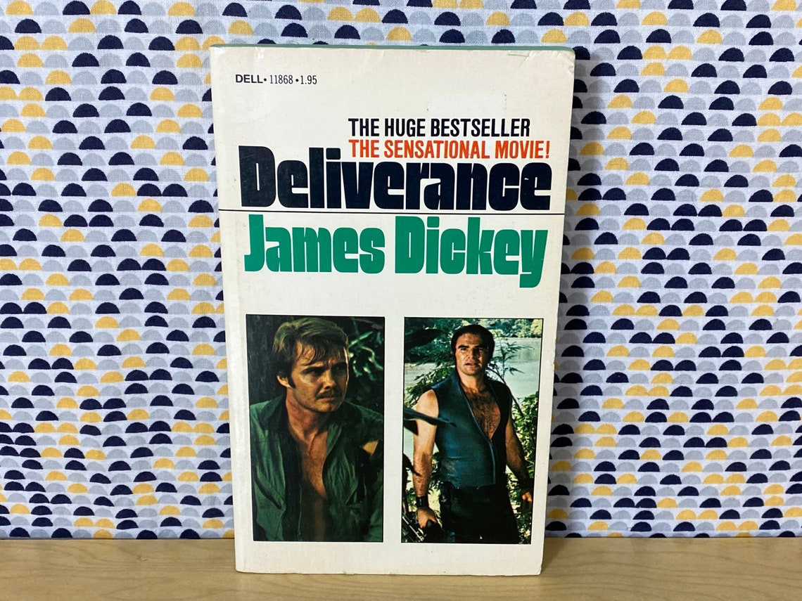 Deliverance James Dickey Vintage Paperback Book Dell Etsy