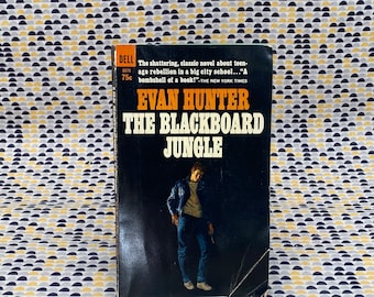 The Blackboard Jungle - Evan Hunter - Vintage Taschenbuch - Dell Edition