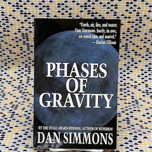 Phases Of Gravity - Dan Simmons - Vintage Paperback Book - Olmstead Press Edition