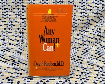 Qualquer mulher pode! - David Reuben M.D. - Livro de bolso vintage - Bantam Books Edition