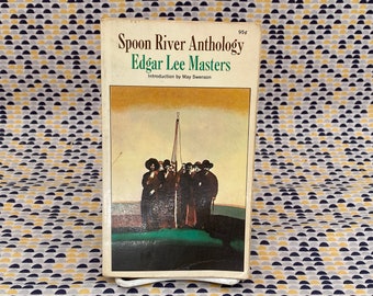 Spoon River Anthology - Edgar Lee Masters - Vintage Taschenbuch - Collier/Macmillan Edition