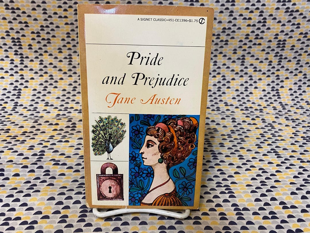 Pride and Prejudice - Jane Austen - Vintage Paperback Book - Signet ...