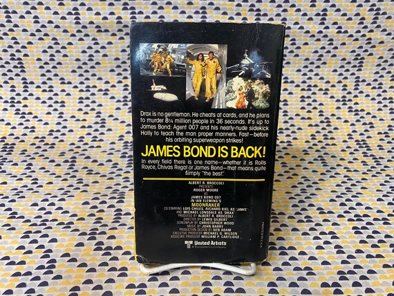 James Bond and Moonraker - Christopher Wood - Movie Tie in