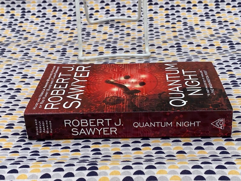Quantum Night Robert J. Sawyer livre de poche vintage Ace Science Fiction Edition image 3