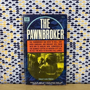 The Pawnbroker - Edward Lewis Warrant - Movie Tie in  - Vintage Paperback Book - 50 cent Macfadden Books Edition