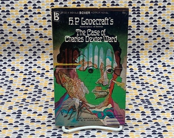 H.P. Lovecraft - The Case of Charles Dexter Ward - Vintage Paperback Book - 95 cent Beagle Boxer Horror Edition
