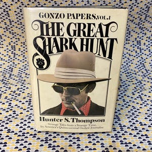 La gran cacería del tiburón - Documentos de Gonzo Volumen 1 - Hunter S. Thompson - Summit Books - Tapa dura - 1.ª edición, 3.ª impresión