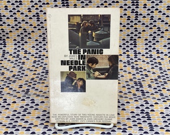 The Panic In Needle Park - James Mills - Joan Didion Screenplay - Movie Novelization - Vintage Paperback Book - Signet Edition