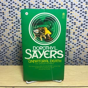 Unnatural Death - Dorothy L. Sayers - Avon Books - Paperback