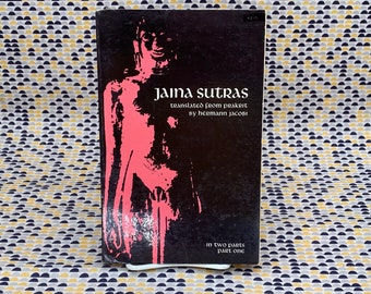 Jaina Sutras: Part One - Hermann Jacobi, translator - Vintage Paperback Book - Dover Publications, Inc. Edition