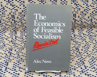 The Ökonomie des realisierbaren Sozialismus - Alec Nove - Vintage Taschenbuch - Harper Collin Academic Edition