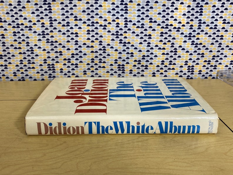 The White Album Joan Didion Vintage Hardcover Book First - Etsy