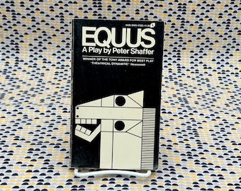 Equus - a Play by Peter Shaffer - Vintage Paperback Book - Bard / Avon Books