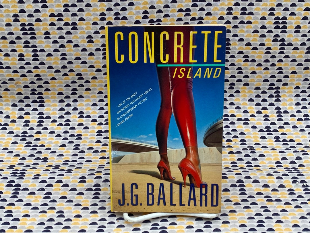 Concrete Island J.G. Ballard Vintage Paperback Book Vintage Edition Etsy