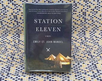 Station Eleven - Emily St. Mandel - Vintage Hardcover Buch - Erstausgabe, Erstdruck - Alfred Knopf / Borzoi Books