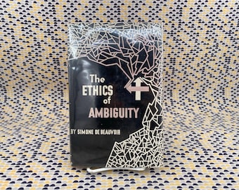 A Ética da Ambiguidade - Simone de Beauvoir - Capa dura, 1ª edição - 1948 - Biblioteca Filosófica