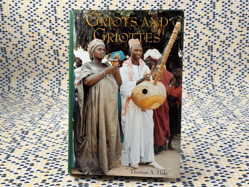 Griots and Griottes - Thomas A. Hale - Indiana University Press - Hardcover image 1
