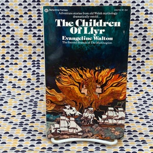 The Children of Llyr - Evangeline Walton - Bob Pepper Cover Art - Libro in brossura vintage - Edizione Ballantine