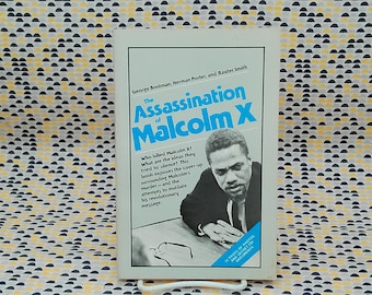 O assassinato de Malcolm X - George, Herman e Baxter Breitman, Porter e Smith - Livro de bolso vintage - Edição Pathfinder