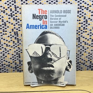 The Negro in America - Arnold Rose - Harper Torchbooks - Paperback