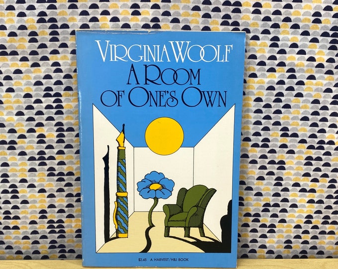 A Room of One's Own Virginia Woolf Vintage Paperback Book Harvest Books