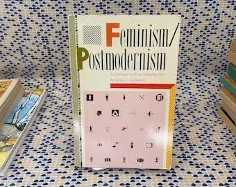Feminismo / Posmodernismo - Linda J. Nicholson - Libro de bolsillo vintage - Edición Routledge