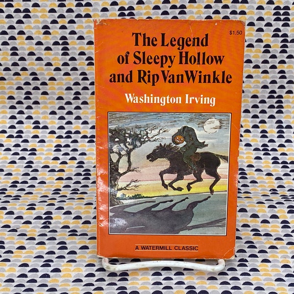 De legende van Sleepy Hollow & Rip Van Winkle - Washington Irving - Vintage Paperback Boek - Watermill Classics Edition