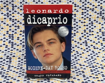 Leonardo DiCaprio - Modern Day Romeo - Grace Catalano - Livro de bolso vintage - Dell Edition