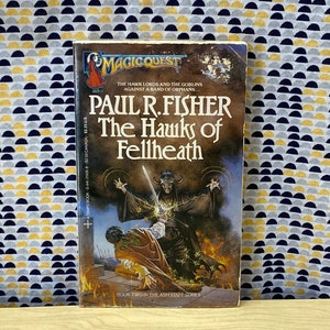 Magic Quest #7 - The Hawks of Fellheath - Paul R. Fisher - Vintage Taschenbuch - Tempo Edition