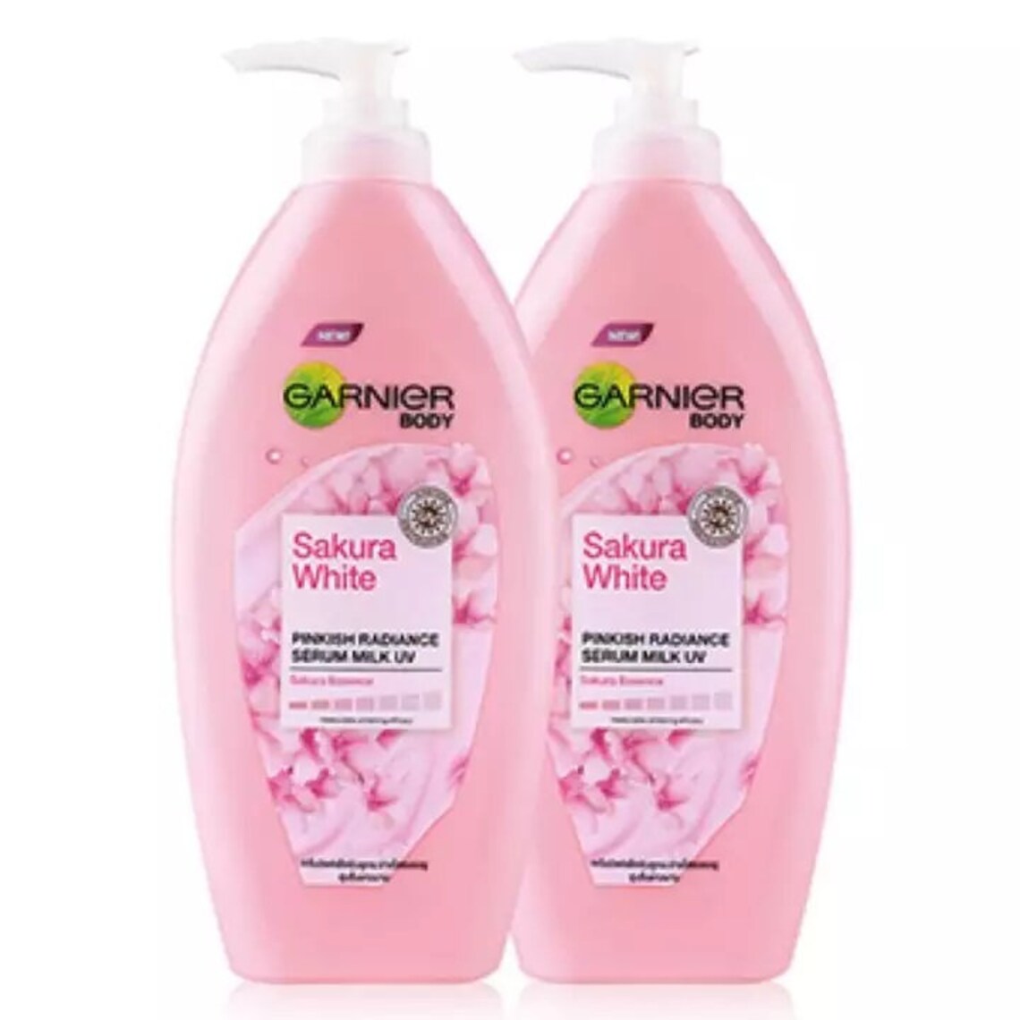 2X Garnier Body Lotion Sakura White Pinkish Radiance Serum Etsy