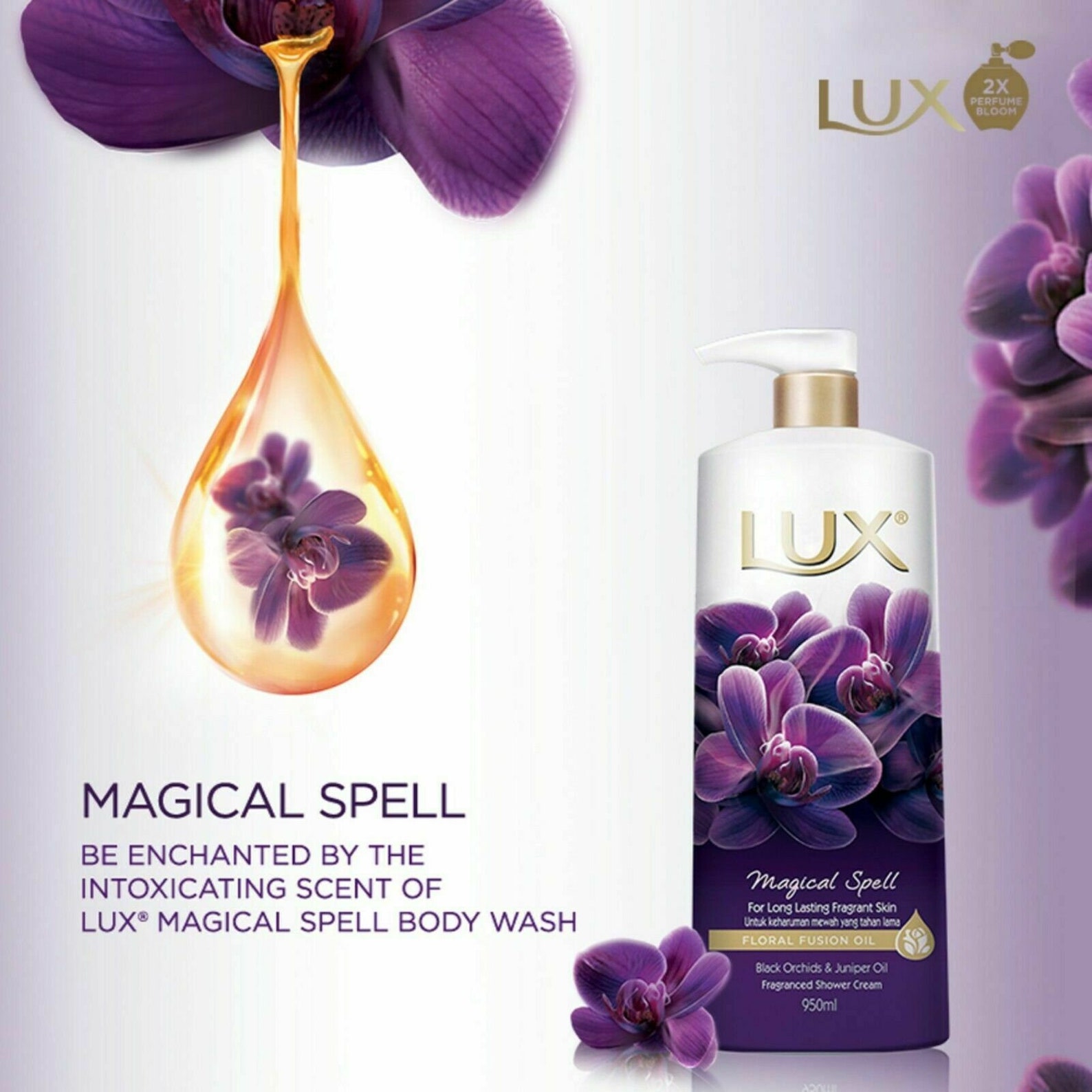 2X LUX Magical Spell Shower Cream Body Wash Women Lady Etsy