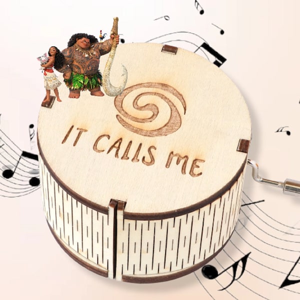 Moana Music Box Etsy UK