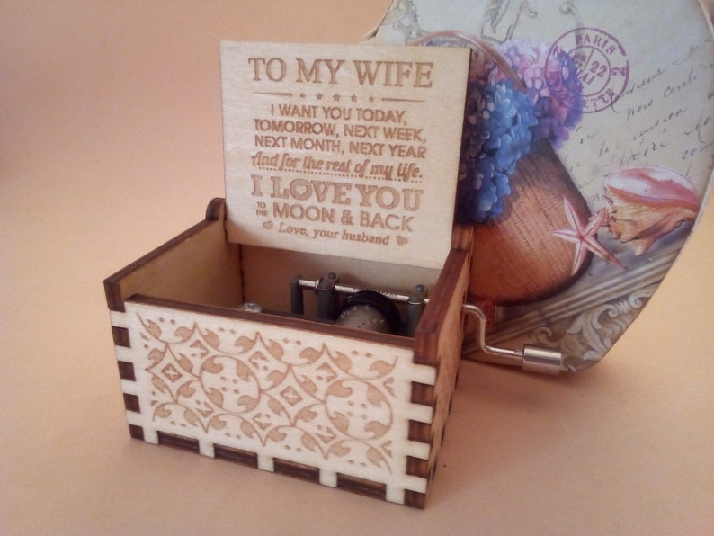 To Wife from Husband Music Box Gift You Are My Sunshine Music Ch