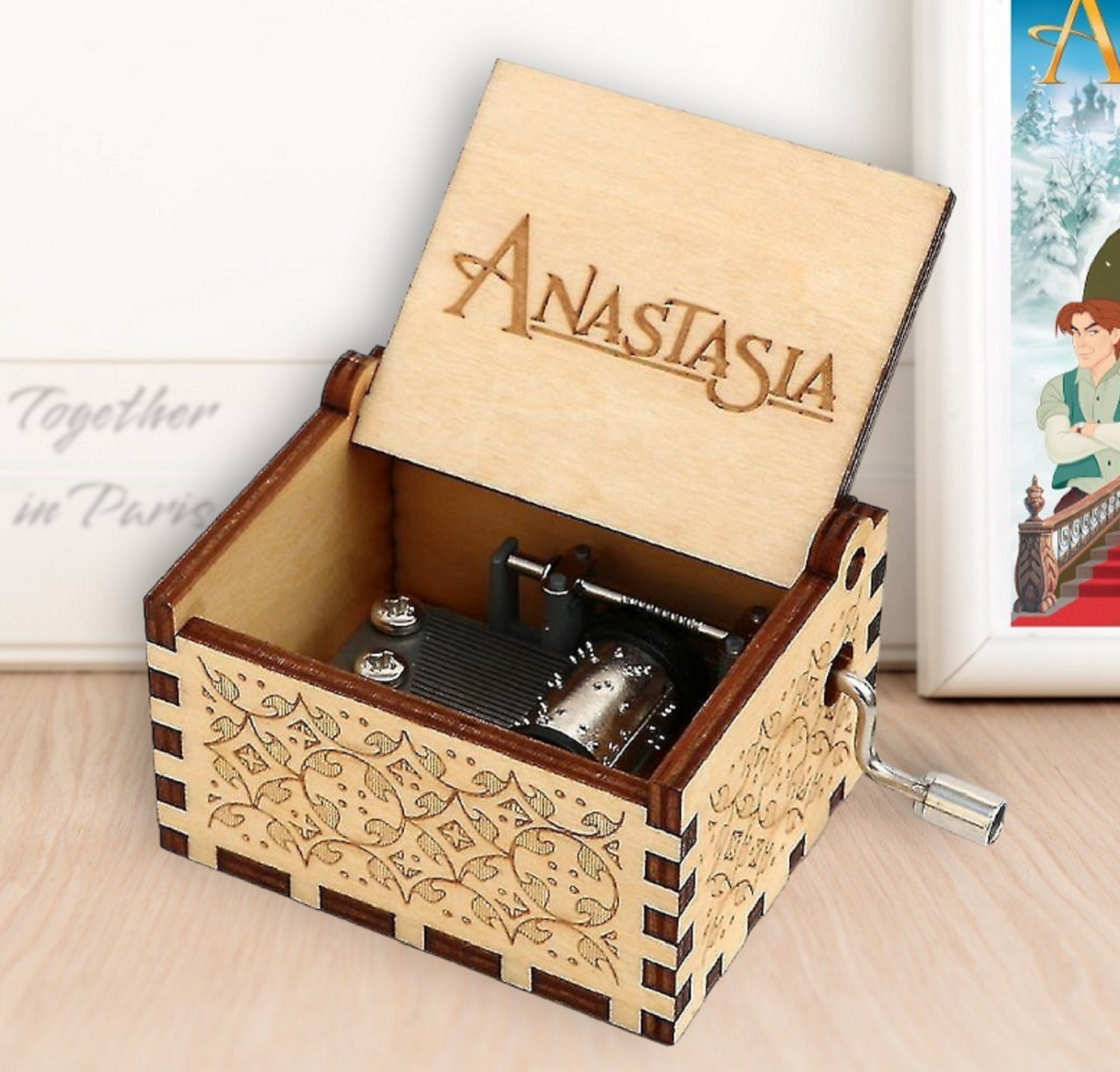 Caja de música Anastasia #anastasia #anastasiaromanov #onceuponadecemb