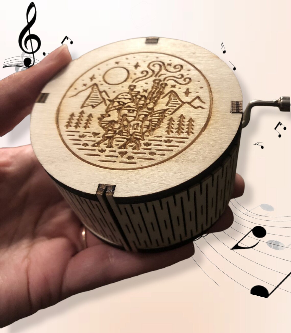 Kiss the Rain Yiruma Music Box Theme Music Chest Wooden Etsy