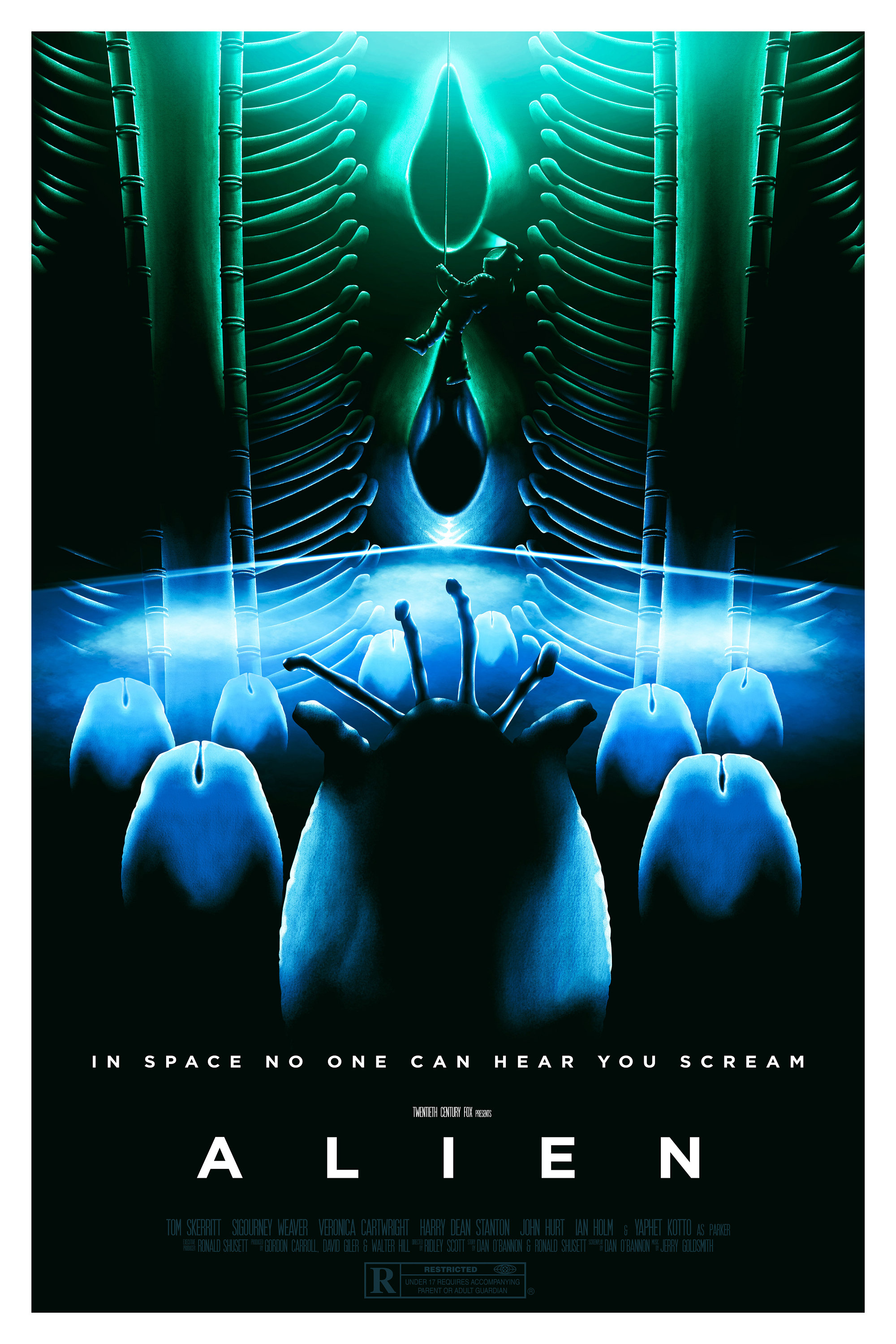 ALIEN - Movie Poster - Etsy