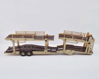 Kit de Modèle Puzzle 3D en Bois | Kit De Construction Camion Citerne Figurine,Jeu Éducatif Scientifique Interactif Assemblage Enfant