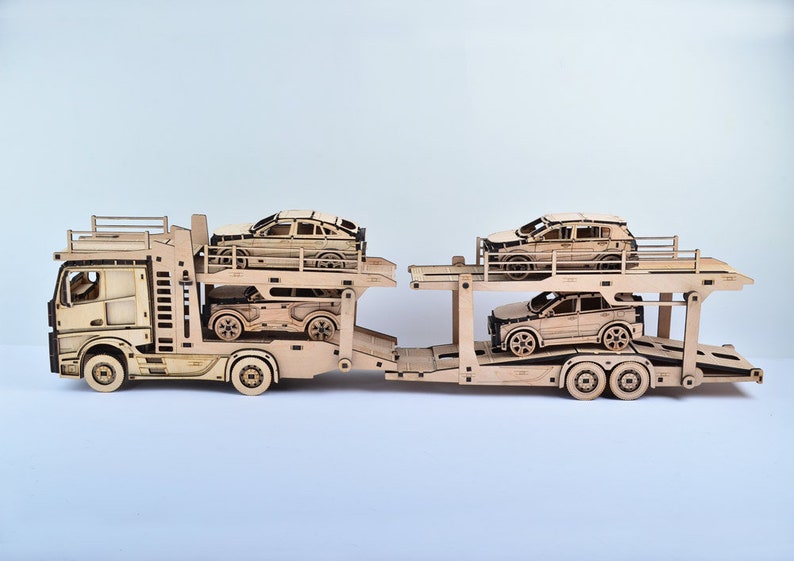 wooden model cars