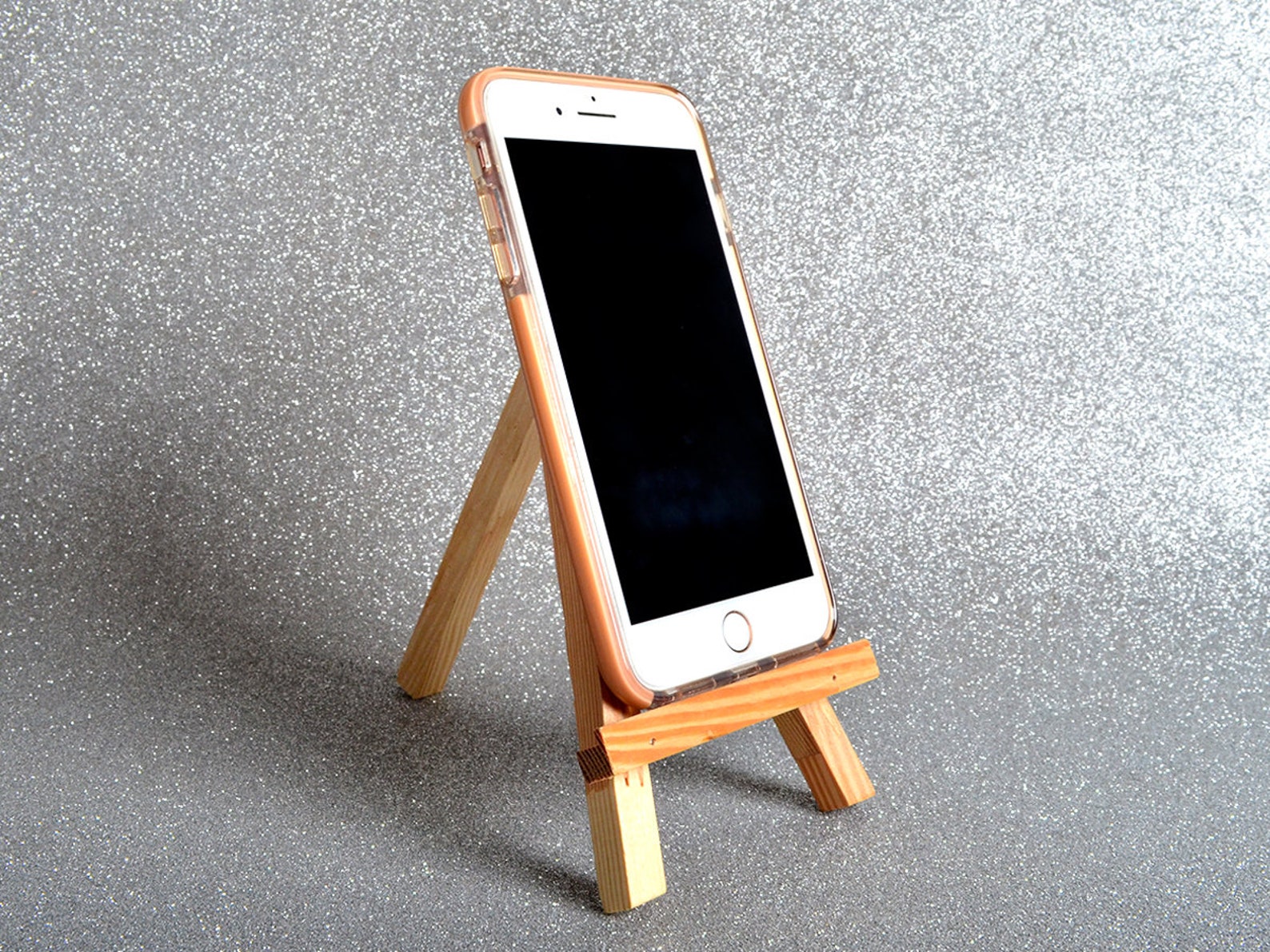 Wooden mini photo stand Wood universal Stand Desk Organizer Etsy