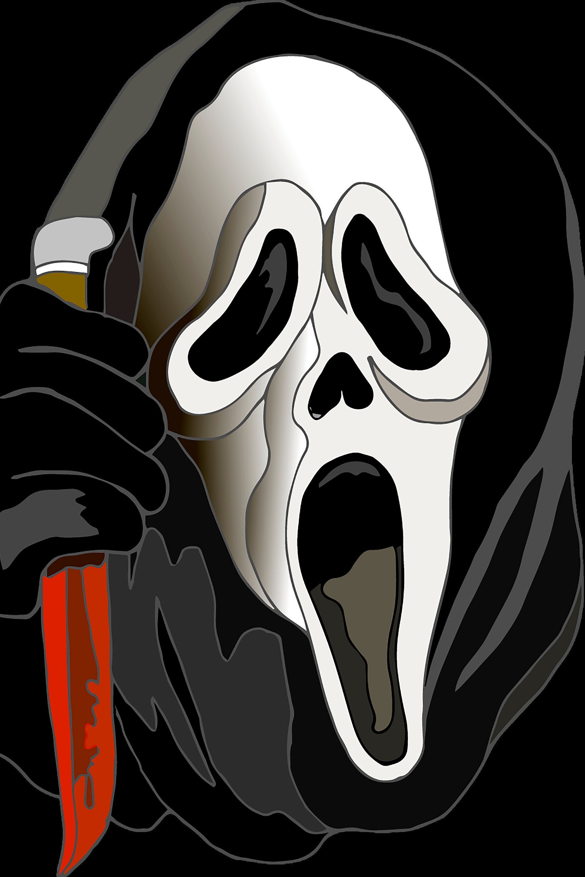 Halloween Horror Movie Clipart vector Iconic Movie Instant Etsy