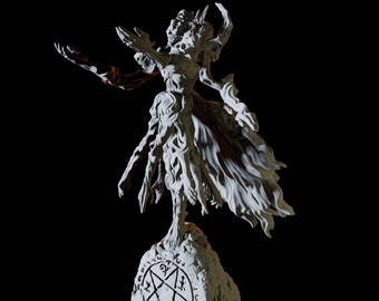 Many Handed Devil Miniature for D&D, Dungeons and Dragons, Pathfinder and many other tabletop games