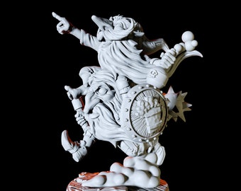 Two Gnomes or Halflings Miniature for D&D, Dungeons and Dragons, Pathfinder and many other tabletop games