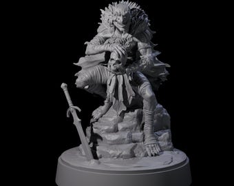 Hardy Goblin Scavenger E Miniature voor D&D, Dungeons and Dragons, Pathfinder en vele andere tafelspellen