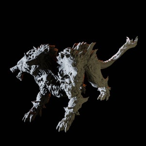 Cerberus Miniature for D&D, Dungeons and Dragons, Pathfinder and many other tabletop games