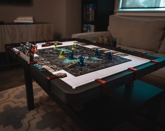 StageTop Gaming Table - LITE version - A Modular Over-Table System for board games, TTRPGs, puzzles,