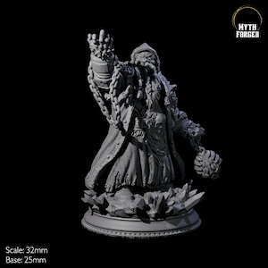Zwergin Tod Kleriker oder Paladin für D&D, Dungeons and Dragons, Pathfinder und viele andere Tabletop Games