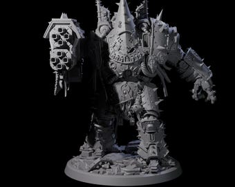 Miniatura imponente de Mecha Anathema B para D&D, Dungeons and Dragons, Pathfinder y muchos otros juegos de mesa.