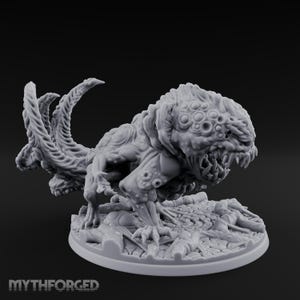 Tentacles Lashing Star Spawn Hulk Brute Miniatyr för D&D, Dungeons and Dragons, Pathfinder och andra TTRPG:er