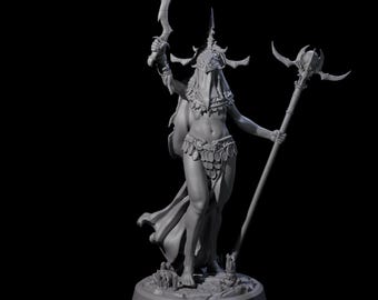 Ritualistic Cultist C Miniature for D&D, Dungeons and Dragons, Pathfinder and many other tabletop games