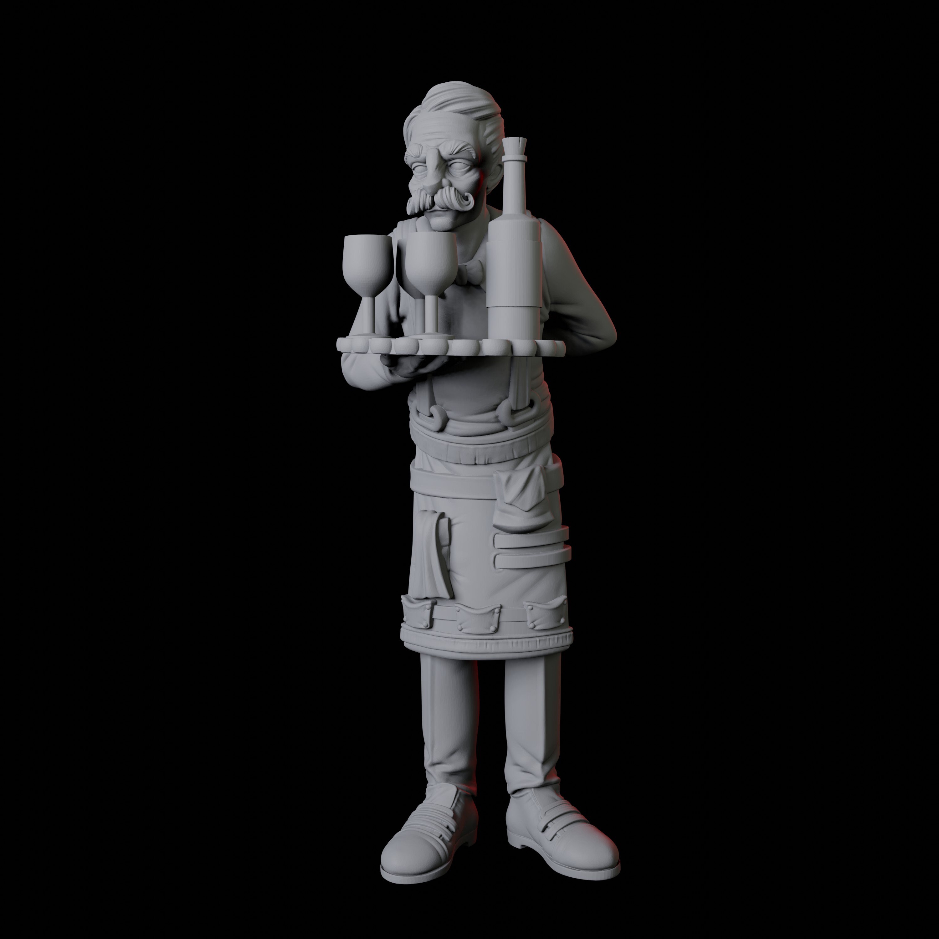 Royal Butler Miniature for D&D, Dungeons and Dragons, Pathfinder and ...